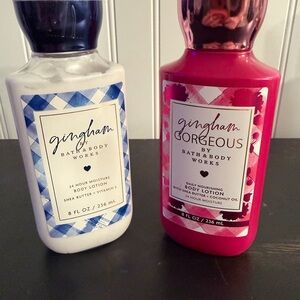 Bath & Body Works Gingham Duo: Gingham and Gingham Gorgeous- New